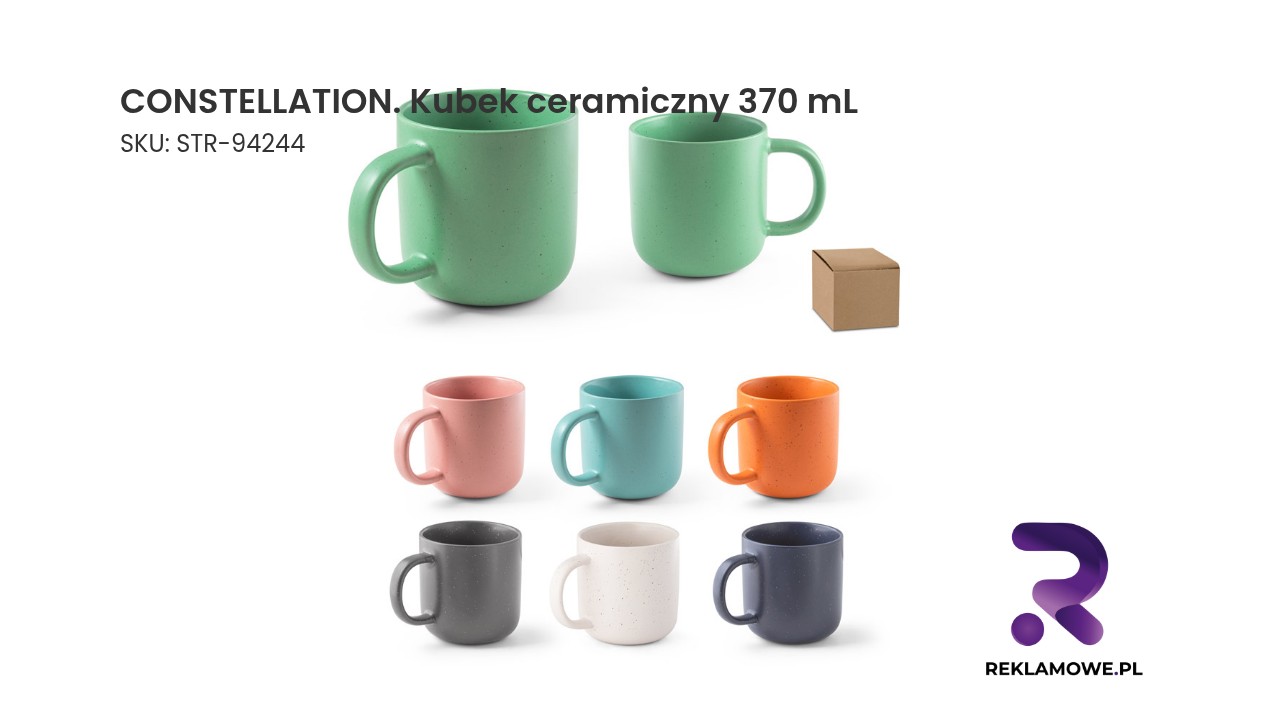 CONSTELLATION. Kubek ceramiczny 370 mL CONSTELLATION Kubek ceramiczny o pojemności 370 mL