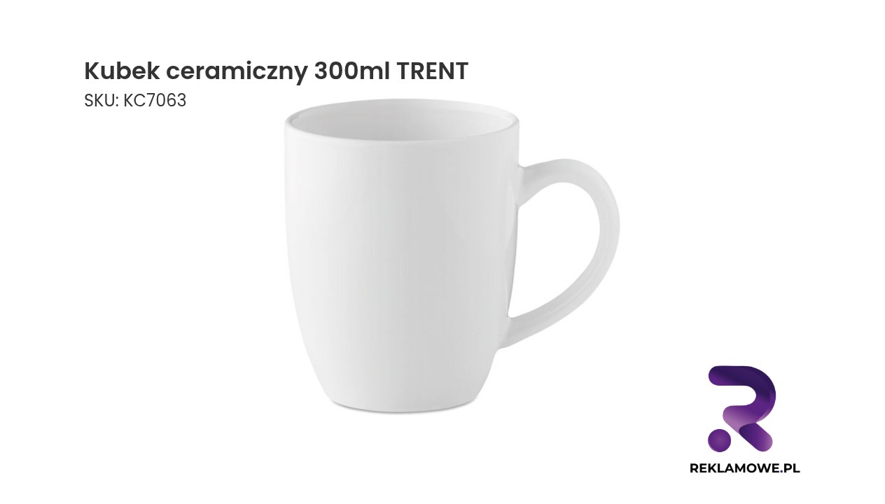 Kubek ceramiczny TRENT o pojemności 300 ml