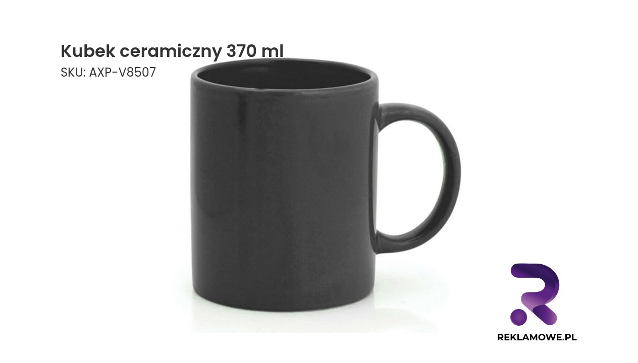 Kubek ceramiczny o pojemności 370 ml