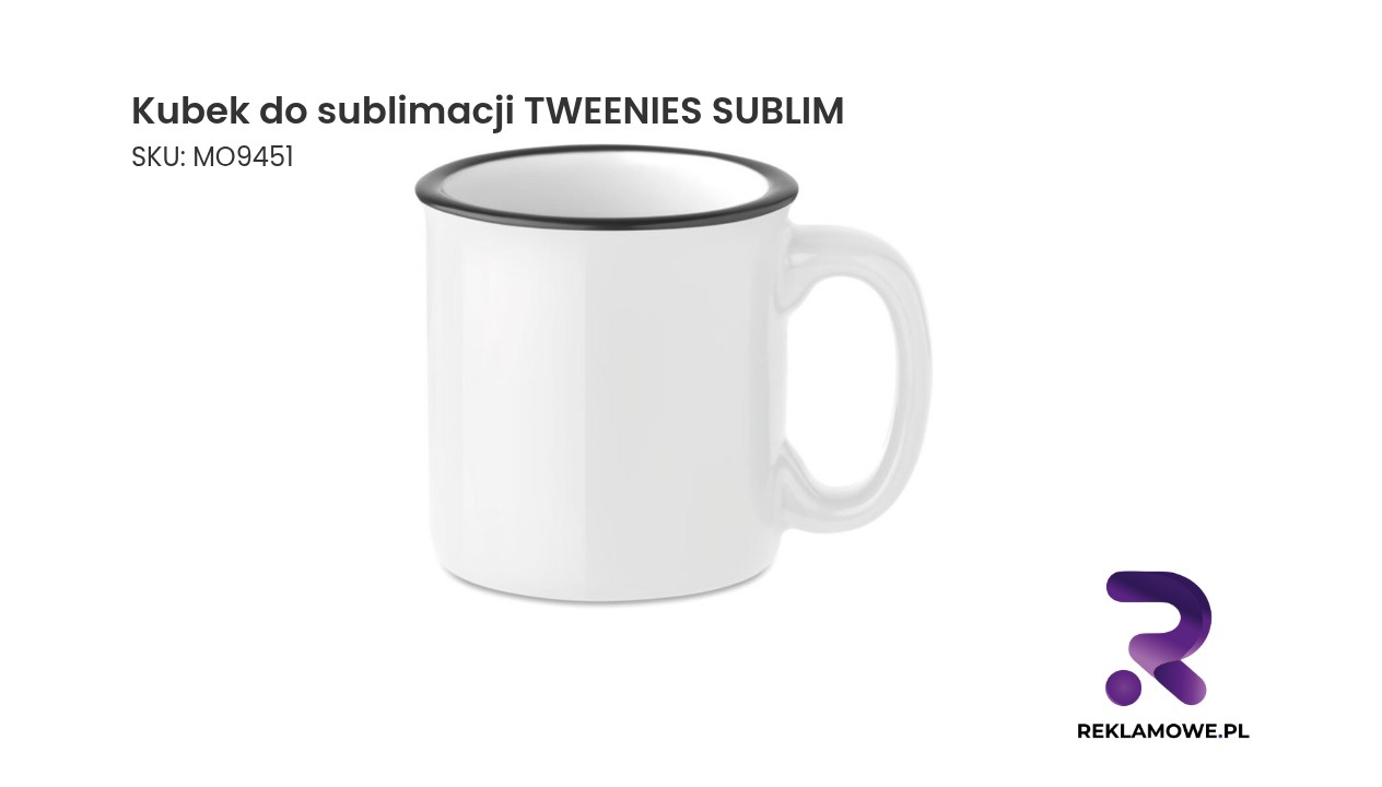 Kubek do sublimacji Tweenies Sublim, idealny dla nadruku