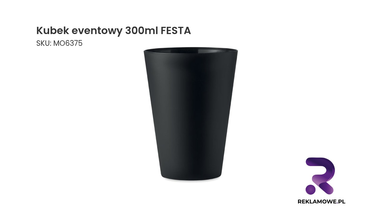 Kubek eventowy FESTA o pojemności 300 ml