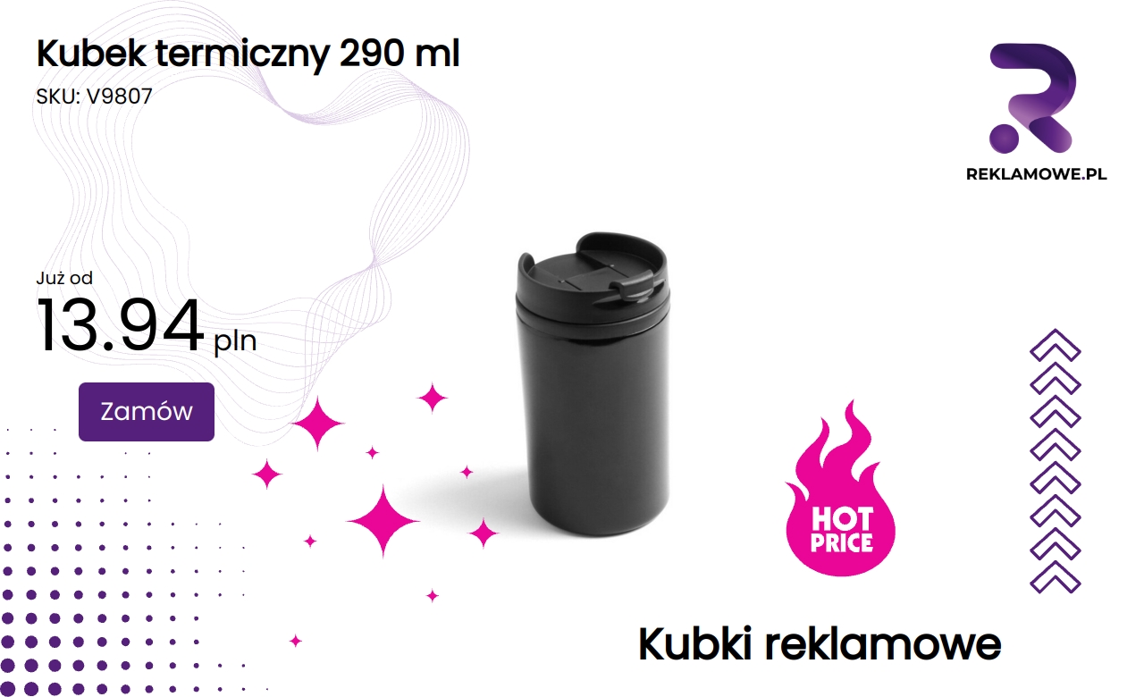 Kubek termiczny o pojemności 290 ml