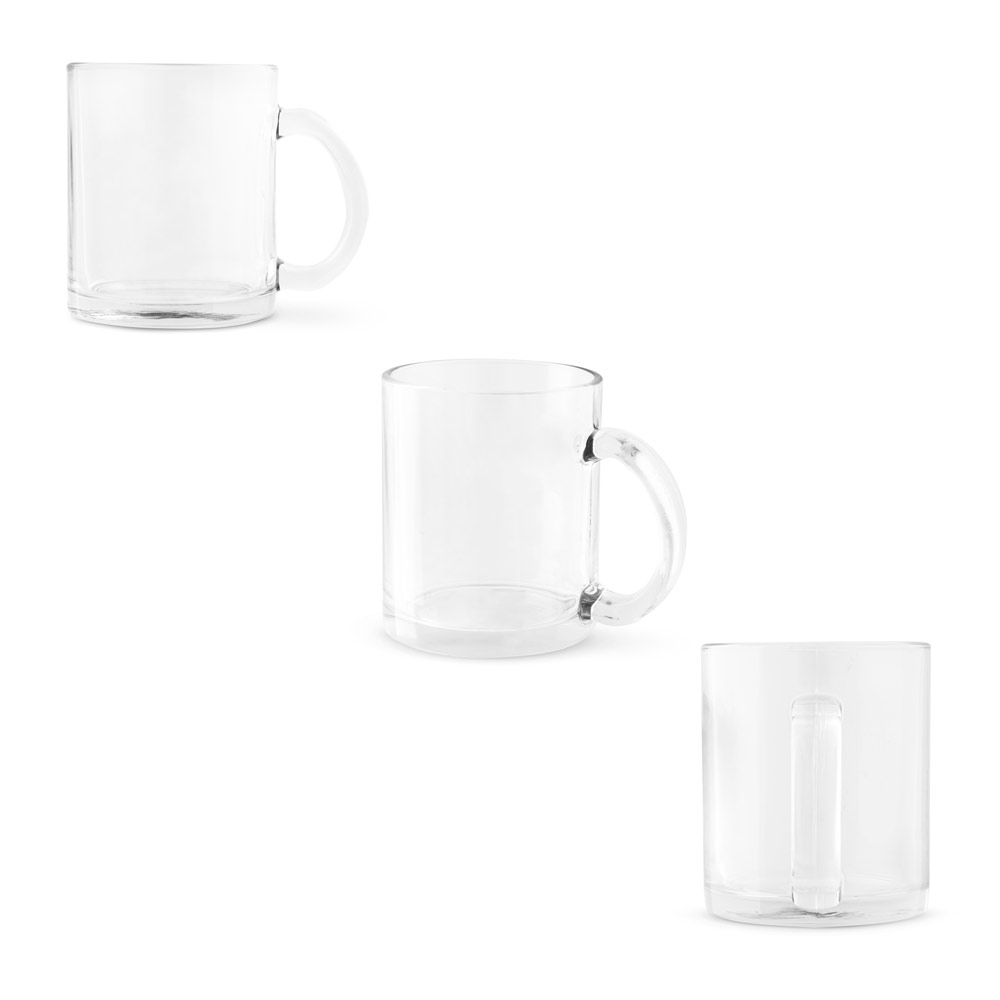 CARMO. Kubek szklany przeznaczony do znakowania metodą sublimacji 350 ml 94318_set