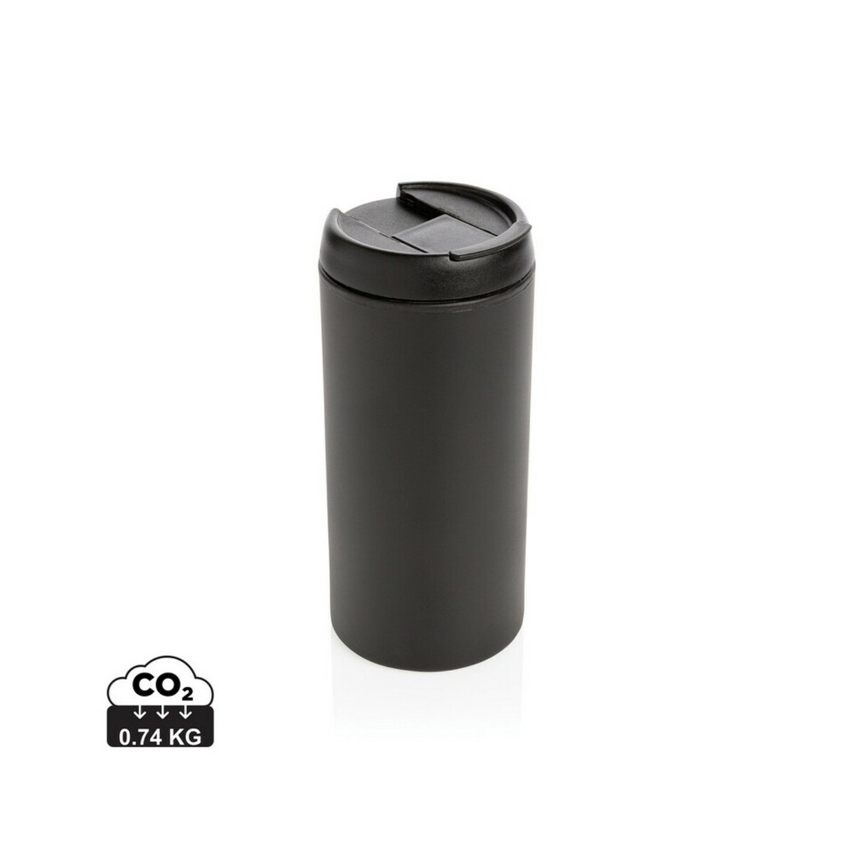 Kubek podróżny 300 ml Metro ze stali nierdzewnej z recyklingu P435.041_S_0
