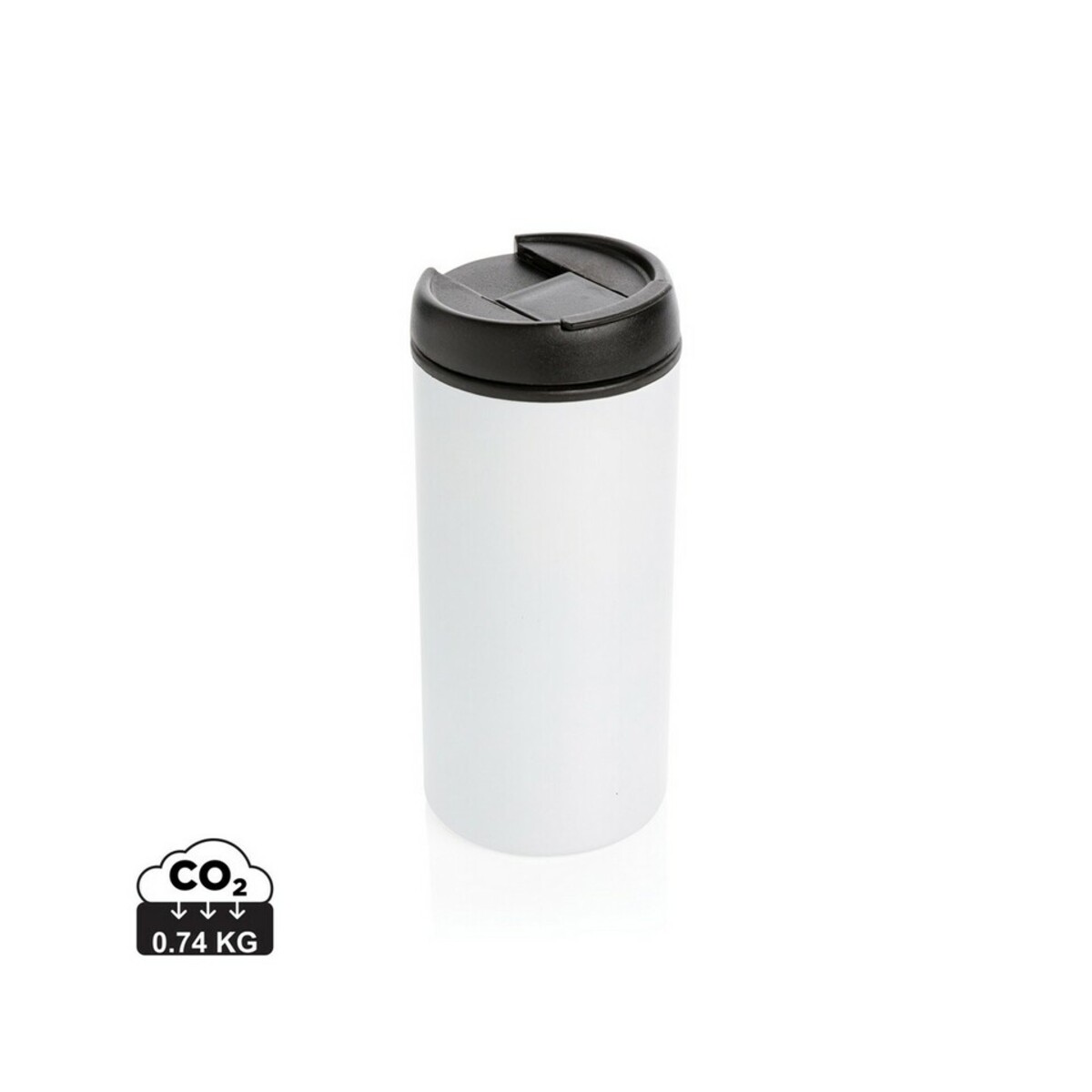 Kubek podróżny 300 ml Metro ze stali nierdzewnej z recyklingu P435.041_S_0