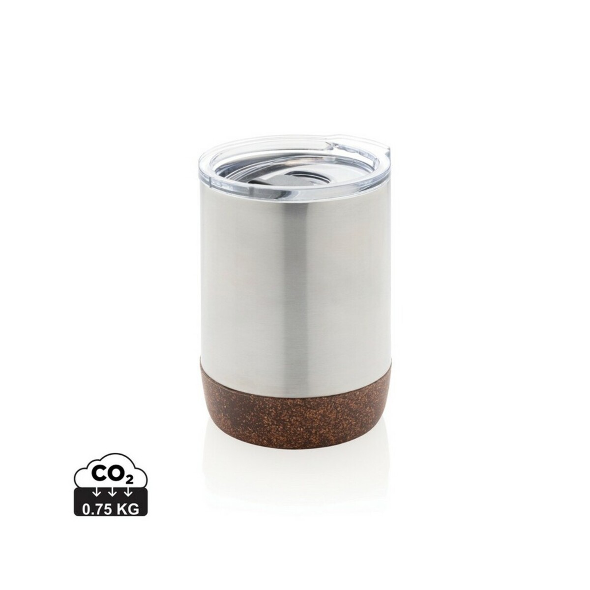 Kubek termiczny 180 ml, stal nierdzewna z recyklingu P435.051_S_0