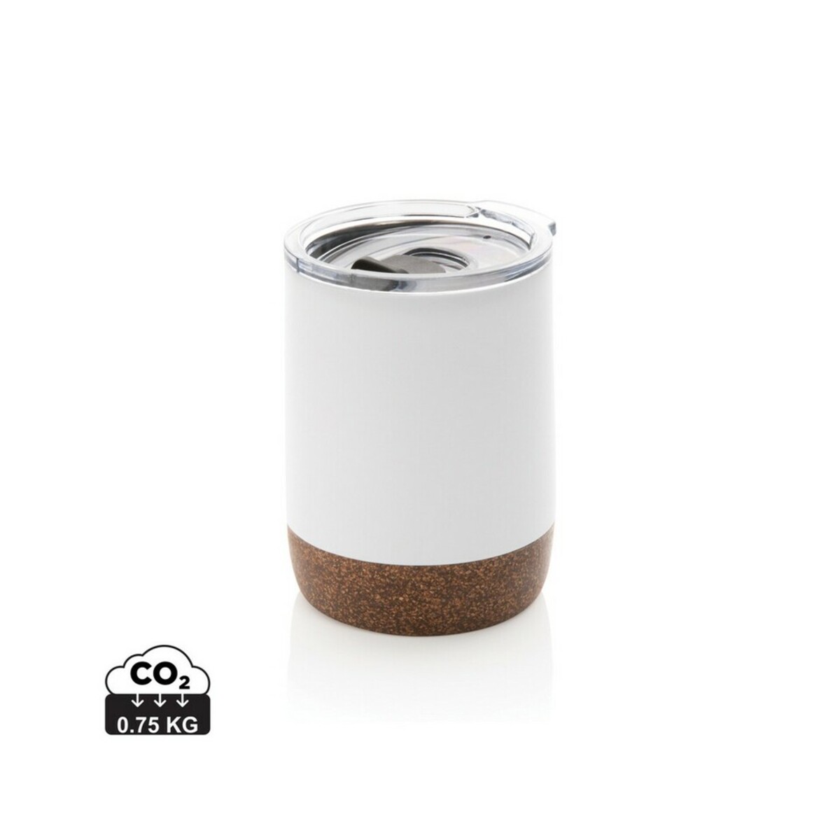 Kubek termiczny 180 ml, stal nierdzewna z recyklingu P435.051_S_0