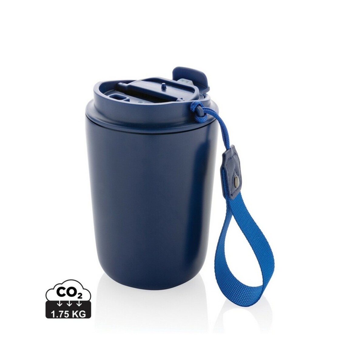 Kubek termiczny 380 ml Cuppa, stal nierdzewna z recyklingu P435.021_S_0