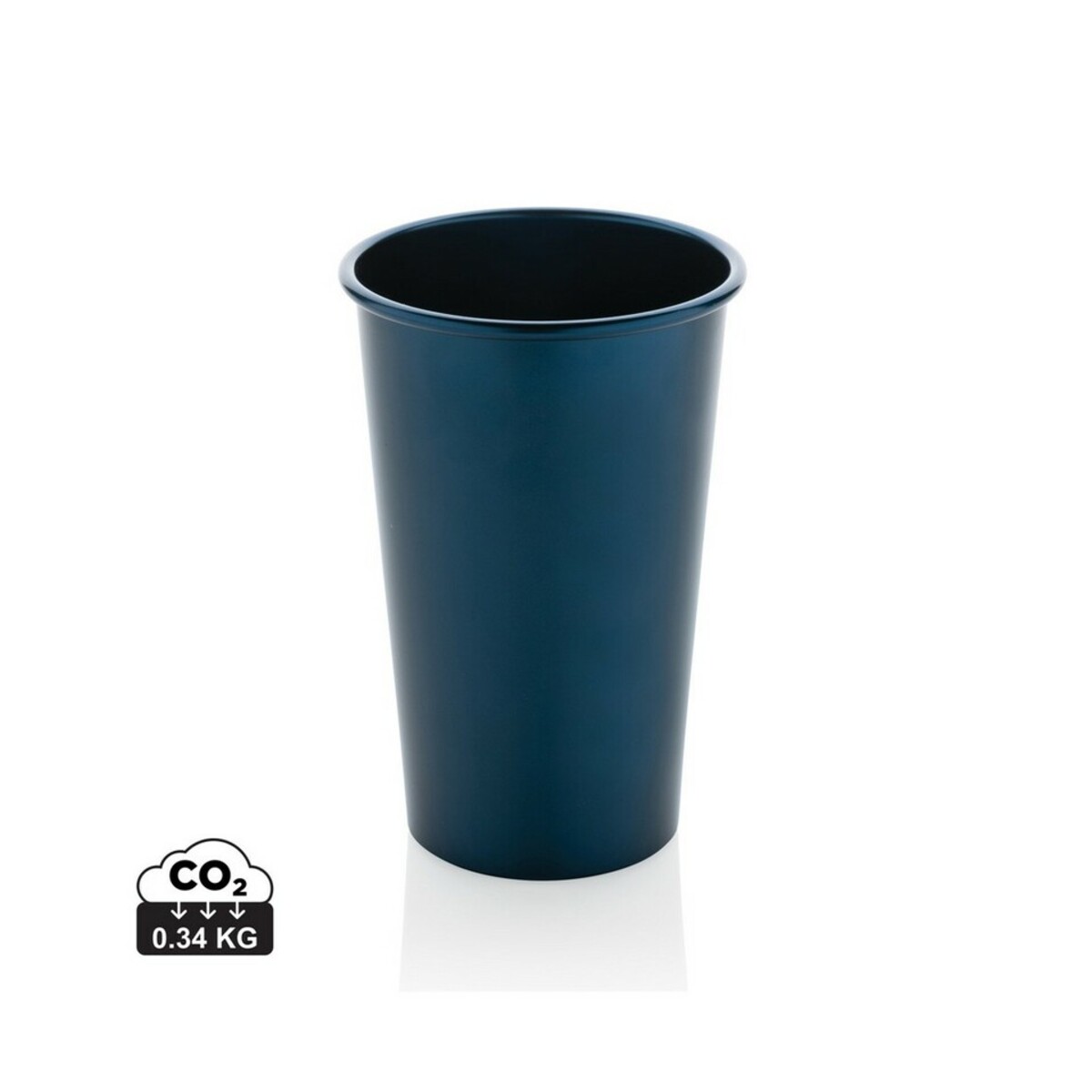 Lekki kubek podróżny 450 ml Alo, aluminium z recyklingu P437.200_S_0