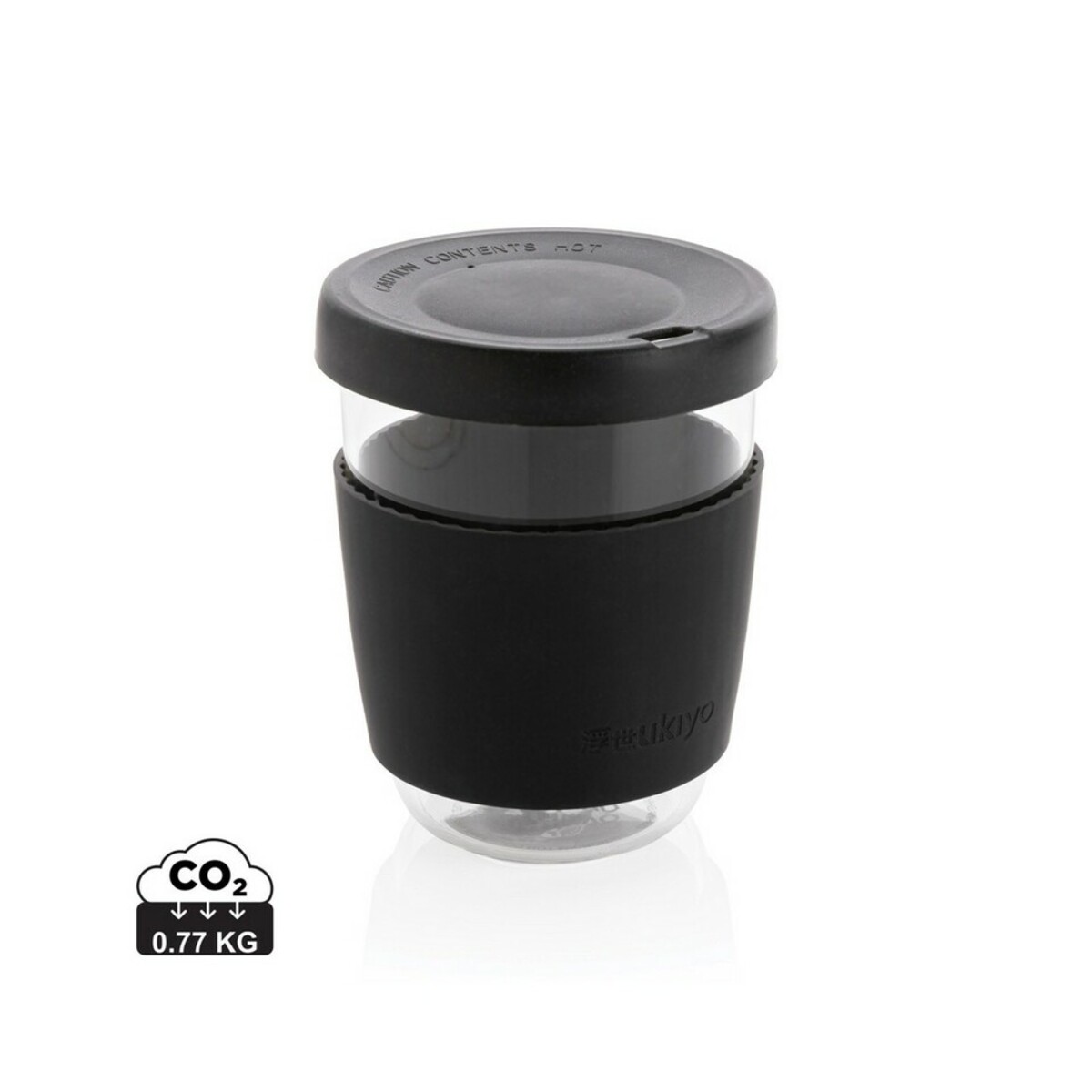 Szklany kubek podróżny Ukiyo 360 ml P432.701_S_0