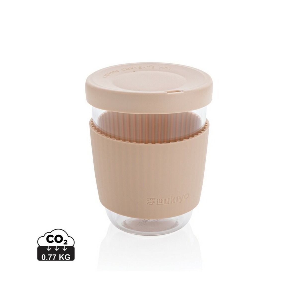 Szklany kubek podróżny Ukiyo 360 ml P432.701_S_0