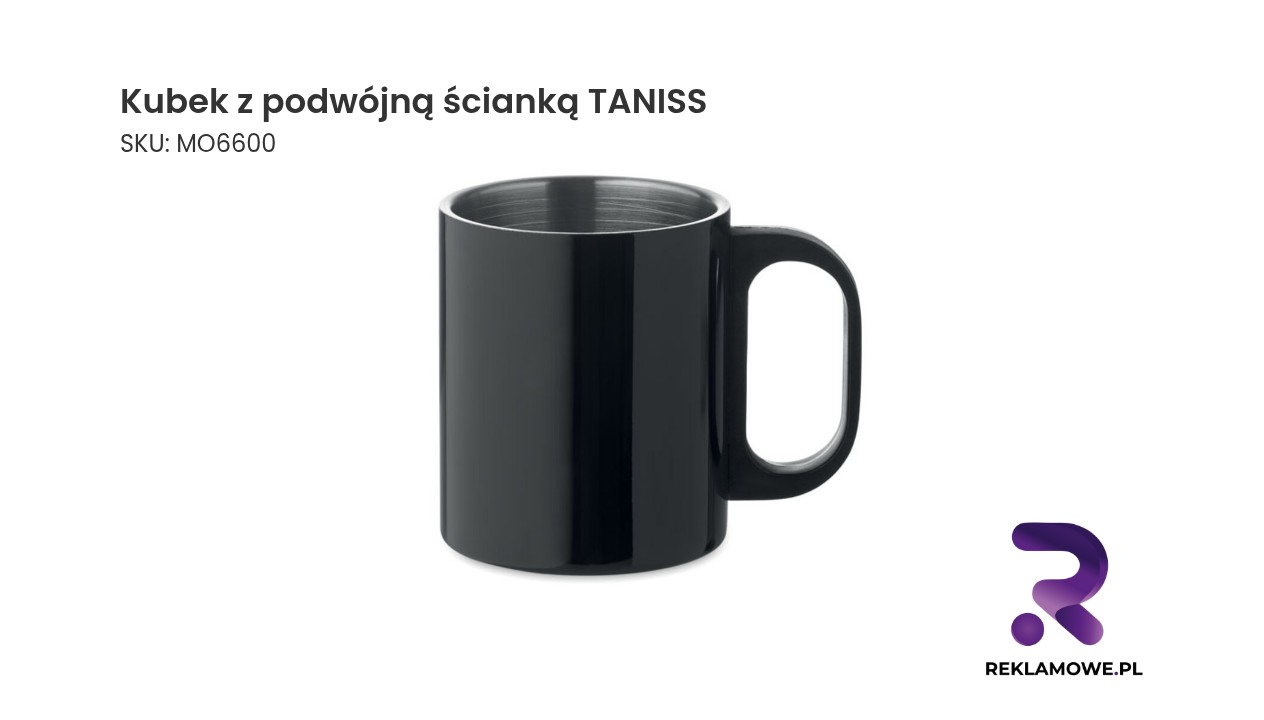 Kubek z podwójną ścianką TANISS