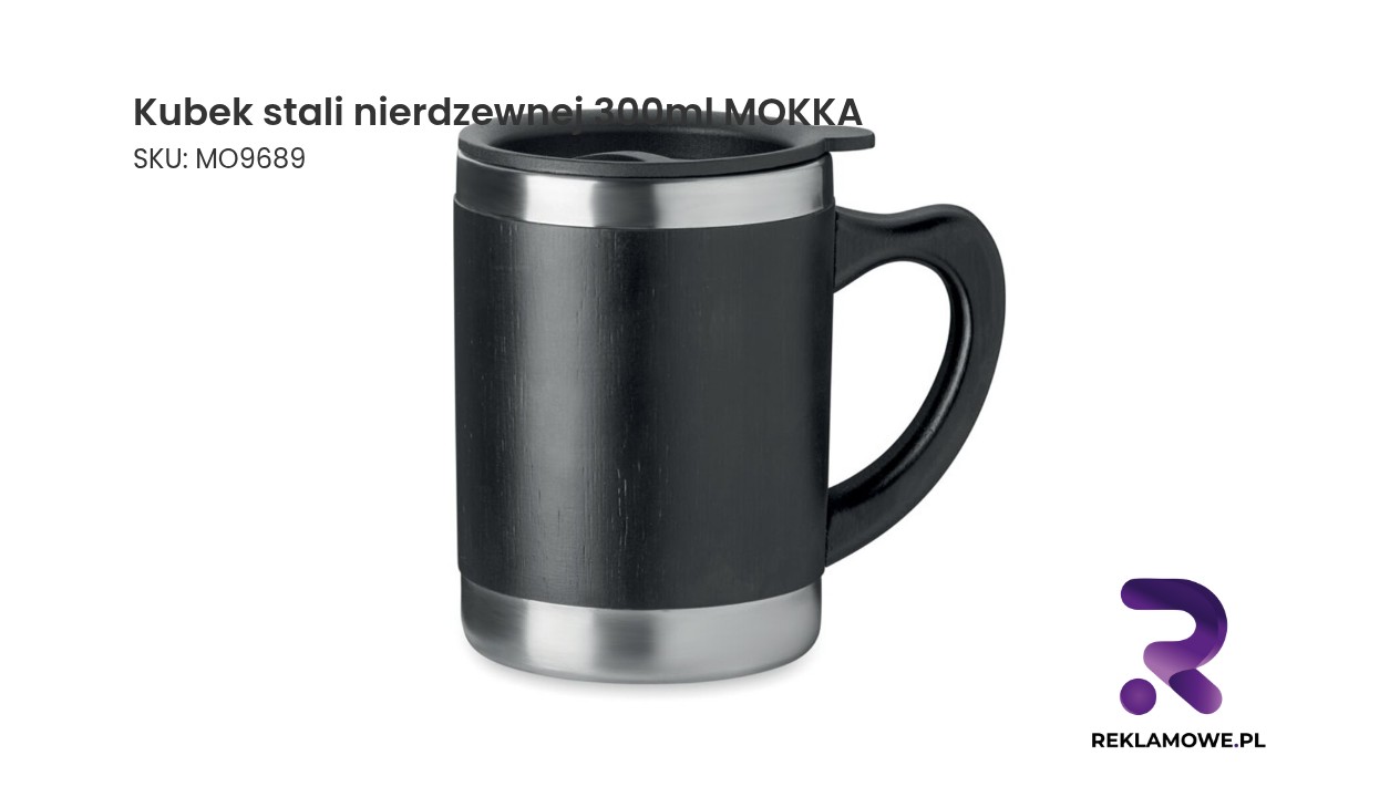 Kubek stali nierdzewnej 300ml MOKKA Kubek ze stali nierdzewnej 300 ml MOKKA