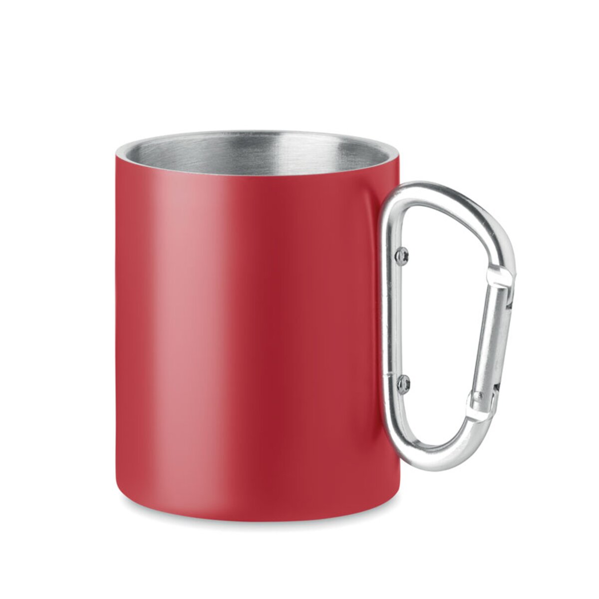 Metalowy dwuścienny kubek300ml TRUMBA mo6873-03