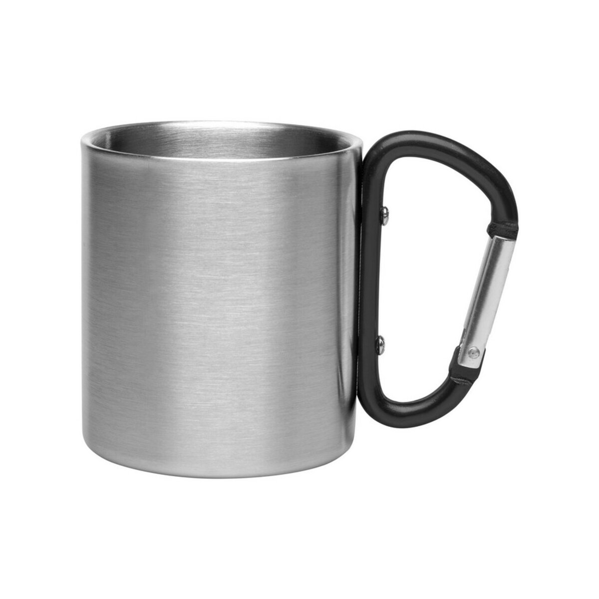 Metalowy kubek 210 ml z karabińczykiem | Easton V8437.0-03_ISR01