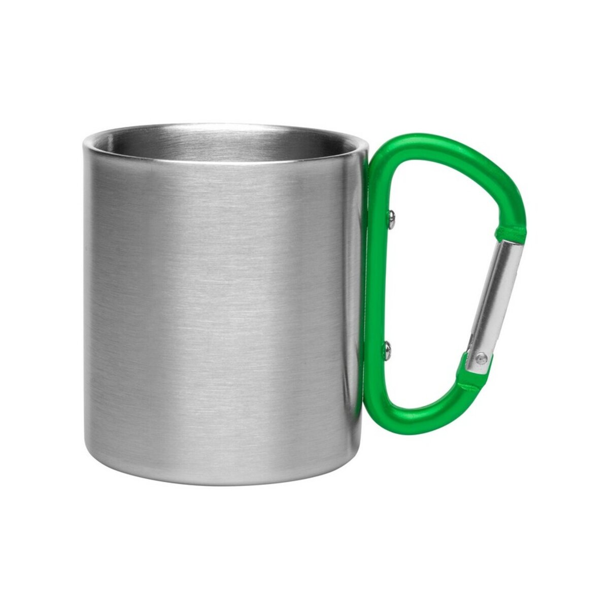 Metalowy kubek 210 ml z karabińczykiem | Easton V8437.0-03_ISR01