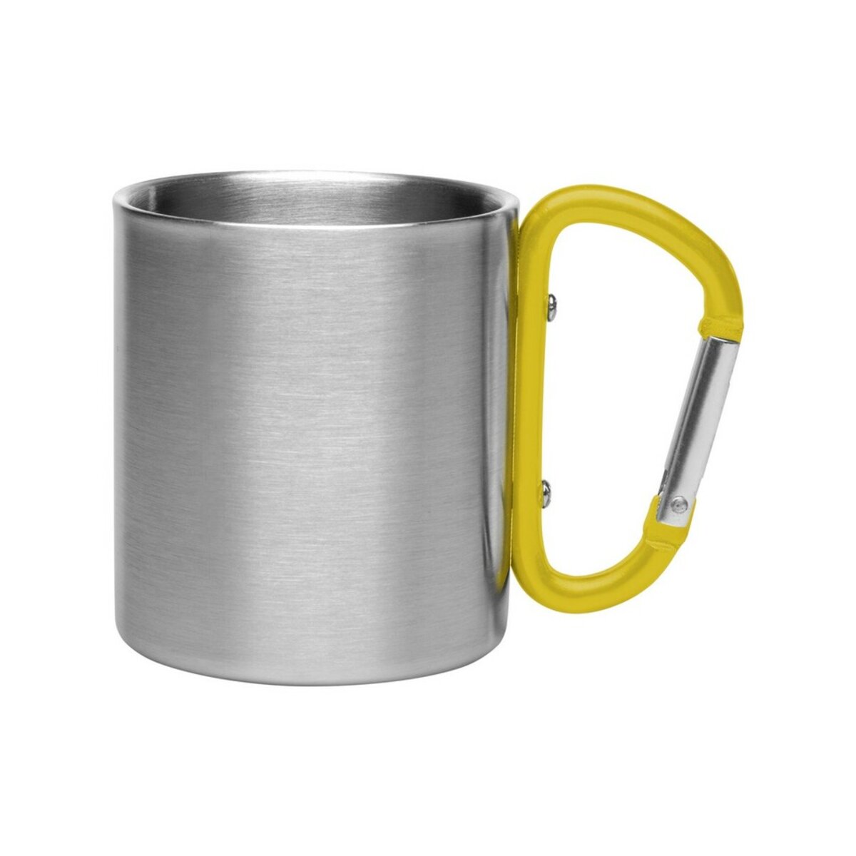 Metalowy kubek 210 ml z karabińczykiem | Easton V8437.0-03_ISR01
