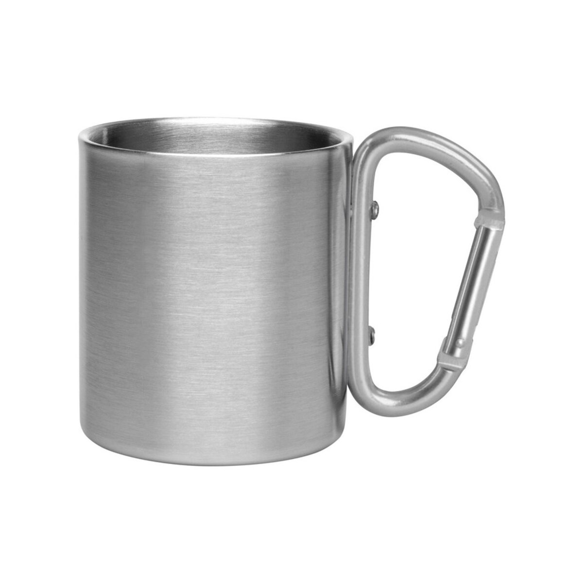 Metalowy kubek 210 ml z karabińczykiem | Easton V8437.0-03_ISR01