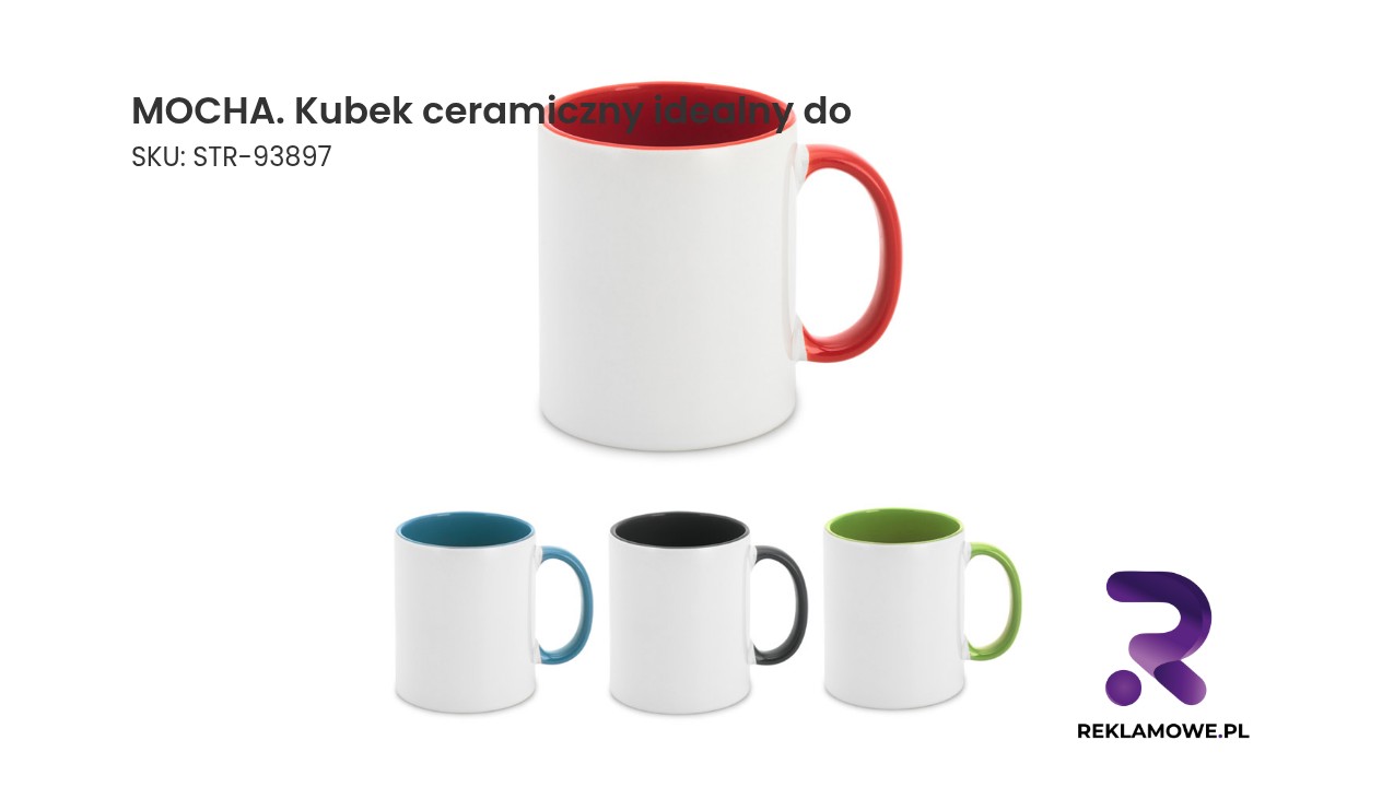 MOCHA. Kubek ceramiczny idealny do sublimacji MOCHA – kubek ceramiczny idealny do codziennego użytku