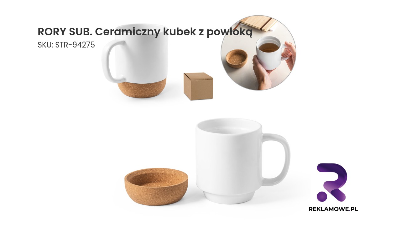 RORY SUB ceramiczny kubek z powłoką – zdjęcie produktu